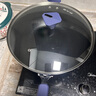 炊大皇炒锅不粘锅易洁少油烟平底炒菜锅煎锅34cm磁炉通用深蓝SL34CG 实拍图