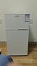 HYUNDAI（韩国现代）小冰箱迷你小型家用冷藏冷冻宿舍出租房办公室双开门二门电冰箱节能省电 80L白【行业热卖+日销过百】 实拍图