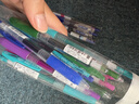 百乐（PILOT）【热门商品】JUICE果汁笔按动蓝色中性笔高颜值0.5签字笔蓝水笔学生考试刷题办公用品文具套装 3支 实拍图