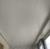 美的（Midea）集成吊顶铝扣板300*600加厚厨房卫生间浴室吊顶全套材料免费送装 4㎡【加厚大板0.6mm】亚白30*60 实拍图