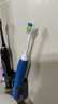 飞利浦（PHILIPS）声波电动牙刷钻石3系 5倍洁齿5种模式 刷头*2【亮白+洁净】生日礼物  母亲节礼物HX5181/02 蓝 实拍图