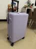 米家小米行李箱24英寸拉杆箱大容量旅行箱万向轮密码箱男女皮箱子紫色 实拍图