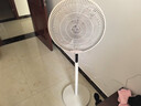美的（Midea）【幸运草安睡2.0 MAX】一键闪装/直流变频家用轻音电风扇语音遥控落地扇 大风量一级能效卧室电扇 实拍图