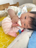 爱贝迪拉（AIBEDILA）婴幼儿安抚巾新生儿安抚玩偶阿贝贝宝宝哄睡神器毛绒玩具小兔子 实拍图