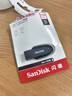 闪迪（SanDisk）128GB USB3.2 U盘 CZ550黑色 读速100MB/s 安全加密 数据恢复 学习办公电脑车载 高速大容量优盘 实拍图