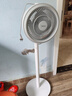 美的（Midea）【暴风循环】空气循环扇大风量摇头电风扇家用台式落地扇轻音卧室节能小风扇柔风轻羽扇 FGA24TQ 实拍图