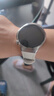 华为HUAWEI WATCH 5 42mm基础款不锈钢表壳金星白素皮复合表带X-TAP智感窗eSIM通信手表 实拍图