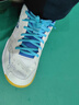 尤尼克斯（YONEX）羽毛球鞋yy入门级训练减震动力垫男女SHB101CR白/蓝 37码 实拍图
