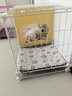 蔻丝狗笼子小型犬比熊博美一室一厅一卫带厕所分离宠物专用小别墅狗窝 小号-厕卧分区带天窗【70*35*42】训练定点如厕 升级厕所款：分区带天窗狗笼+厕所托盘 实拍图