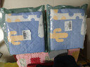 艾薇 儿童枕巾学生成人全棉纱布三层夹棉枕头巾一个装 52*78cm 小鹿蓝 实拍图