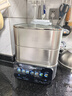 美的（Midea）AI蒸魔方电蒸锅炖蒸煮一体多功能智能18L三层大容量0涂层不锈钢煮锅多用途锅含钛钢鱼盘ZGS3523F9 实拍图
