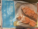 京觅大西洋三文鱼908g(7块/袋) 薄切鱼块带皮去刺进口海鲜 实拍图