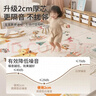 乐缔婴儿抗菌爬行垫XPE宝宝爬爬垫儿童加厚可折叠双面地垫200*180*2CM 实拍图