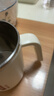 美厨（MAXCOOK）316L不锈钢马克杯水杯 保温杯子家用燕麦早餐茶杯带盖450ml珊瑚红 实拍图