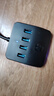 惠普USB扩展器分线器拓展坞 高速3.0一拖四多接口 usb延长线 笔记本电脑转换器转接头 RGB灯效 1.5m 实拍图