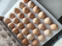 京鲜生柴鸡蛋30枚 3斤 无抗生素 谷物喂养鲜鸡蛋 源头直发 实拍图