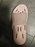 京东京造【浴室拖】拖鞋女士软弹速干漏水拖鞋eva浴室凉拖糖果粉37-38 实拍图