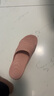 科柔（KENROLL）专利防滑拖鞋男女夏季室内宽松透气家居孕妇老人浴室防臭拖 淡红色 39-40 (250mm) 实拍图