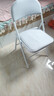 星恺椅子折叠椅凳子电脑椅子靠背餐椅学习椅办公椅 XK1022灰色网布 实拍图