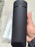 富光保温杯男士316L不锈钢水杯便携商务真空泡茶杯子团购定制刻字 黑色350ML（316内胆） 350ml 实拍图