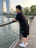 小猪托尼胖男童短裤儿童夏季凉感索罗娜短裤轻薄胖儿童休闲裤加肥加大 实拍图