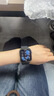 Apple/苹果 Watch S11 智能手表GPS款46毫米深空灰色铝金属表壳黑色运动型表带M/L MEVP4CH/B 实拍图