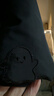 欣沁羽绒服布贴自粘衣服破洞修补贴刺绣贴花黑色无痕大号补丁贴8个装 实拍图