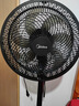 美的（Midea）【超级单品】七叶轻音立式电风扇家用柔风落地扇台式桌面小型风扇大风量节能摇头宿舍电扇 SAF30AB 实拍图