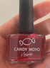 CandyMoyo健康0毒水性指甲油美甲持久显白不可撕无需照灯安可拉红 实拍图