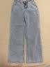 真维斯（Jeanswest）牛仔裤女夏季薄款高腰阔腿百搭显瘦直筒拖地裤子女浅蓝M 实拍图
