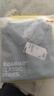 京东京造夏季运动短袖男士t恤polo衫男跑步健身户外速干衣服 灰蓝色 3.0 L 实拍图