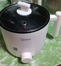 美的（Midea）电煮锅 宿舍小电锅 电蒸锅 学生寝室一体泡面小火锅电煮锅 多功能锅 电热锅 XZE1613 配蒸笼 1.7L 实拍图