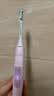 飞利浦（PHILIPS）声波电动牙刷钻石3系 5倍洁齿5种模式 洁净刷头*2  生日礼物情侣母亲节礼物  HX5171/04淡粉色 实拍图