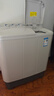 美的（Midea）双桶洗衣机半自动8公斤 品质双电机双缸洗脱分离大件轻松洗 以旧换新家电焕新补贴 MP8DS136 双缸 实拍图