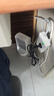 海尔（Haier）取暖器家用暖风机电热台式桌面电暖器省电小型烤火炉浴室婴儿热风机办公室暖脚神器卧室电暖风速热 【无光轻音+恒温省电】定时遥控款HNS1507 实拍图