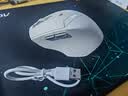 英菲克（INPHIC）DR6 无线蓝牙鼠标可充电式办公轻音便携人体工学双模三模笔记本电脑ipad通用 白杏色 实拍图