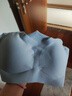 ubras【虞书欣同款】小奶皮云朵隐形无尺码内衣女粉底液文胸透气无痕 【升级小奶皮2.0】自由蓝色【周年限定】 NEW 均码 常规版-背心款100-130斤/A-C杯 实拍图