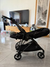 Cybex婴儿车可坐可躺轻便可折叠高景观双向碳纤维宝宝推车Melio3 melio3-HEIQ机能黑 实拍图