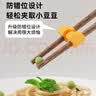 COOKSS儿童训练筷实木2-3岁6岁木质辅助器宝宝吃饭学习硅胶防滑 实拍图