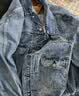 Levi's李维斯26年新款男士美式复古工装风休闲牛仔夹克外套 蓝色 XL 实拍图