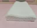 京东京造 斯里兰卡进口天然有机乳胶枕 成人颈椎枕头学生波浪枕6/8cm 实拍图