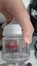 贝亲（Pigeon）【新生儿第一个奶瓶】玻璃奶瓶宽口径奶瓶80ml SS号奶嘴 0月+ 实拍图