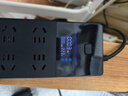 公牛（BULL）67W氮化镓快充智能数显抗电涌防雷过载保护插座/usb插线板/插排 6位+2A2C总控全长1.8米  UK1676 实拍图