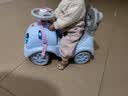 冀航凯儿童玩具扭扭车1-3岁婴幼儿学步车带音乐四轮滑行男孩女孩溜溜车 熊猫蓝+伸缩脚踏+音乐 实拍图