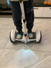 领奥电动儿童智能平衡车3-6-12岁体感8到10岁到15岁以上腿控成年人两轮自动手扶双轮新款平行车 K6旗舰白54V【三控+APP+炫光轮】 实拍图