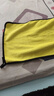 摩托车汽车洗车巾布专用家用品洗澡吸水加厚日用抹布 30*60cm【1个装】 黄灰色加大加厚 实拍图