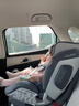宝贝第一（Babyfirst） 汽车儿童安全座椅灵犀 ISOFIX接口 0-4-7岁正反向安装 北极灰红点款 实拍图