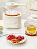 ±0日本正负零全玻璃养生壶【新款】煮茶器恒温0胶水花茶壶泡奶家用1L大容量办公室煮茶炉保温烧水壶 富士白 1L 【0塑料0胶水】 实拍图