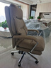 顾全电脑椅人体工学椅真皮办公椅可躺久坐舒适老板椅C570金咖皮 实拍图