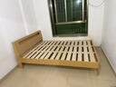 图柔【顺丰闪发】床实木床现代简约双人床主卧大床单人床出租床 单床【促销款】 1.5*2米 框架结构 实拍图